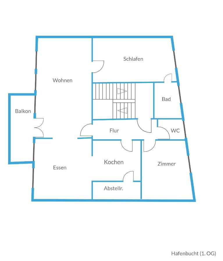 Ferienwohnung Hafenbucht Moba-Travel Lubeck Ngoại thất bức ảnh